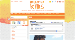 Desktop Screenshot of bellarinekids.com.au
